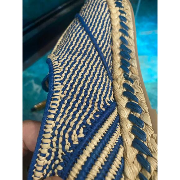 Ralph Lauren Made in Spain Ashaya Raffia Loafers - Picture 2 of 4